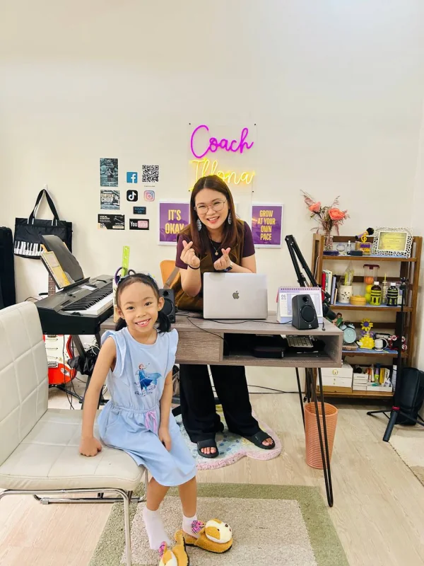 Voice coaching photo shared with Cianna Buduan's testimonial