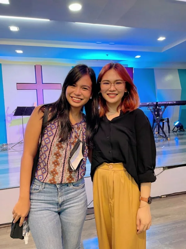 Voice coaching photo shared with Danielle Uy's testimonial